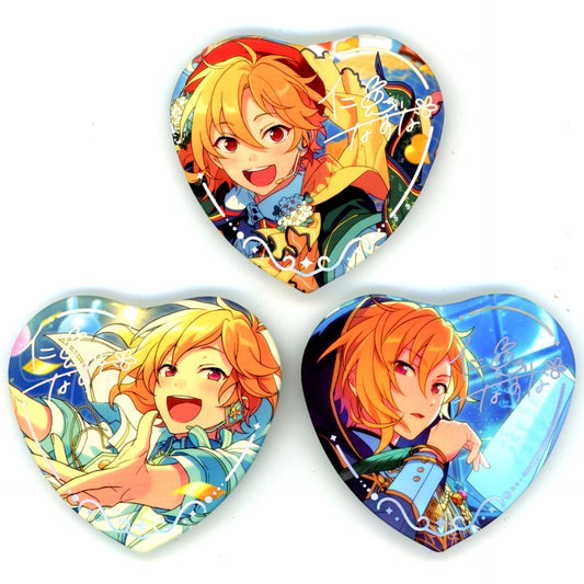 Nazuna Nito Qingxin Badge - Set of 3 Ensemble Stars!! China Limited [USED]