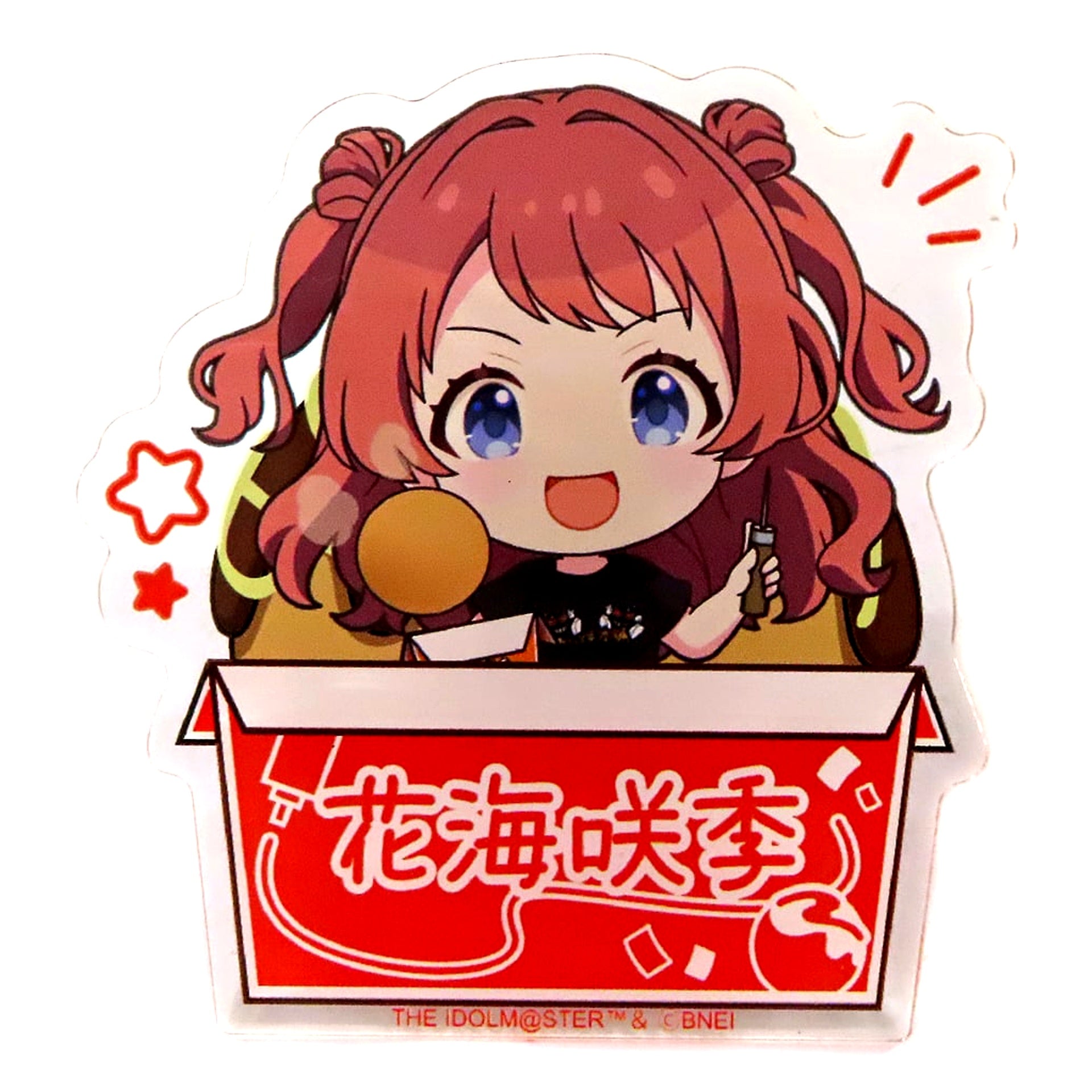 Saki Hanami Name Plate Badge Gakuen Idolmaster Bakudanyakihonpo Ikebukuro Store Limited Pop Up [USED]