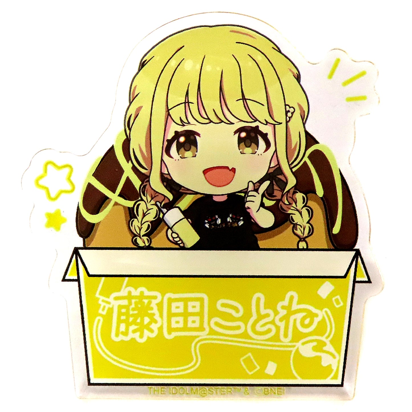 Kotone Fujita Name Plate Badge Gakuen Idolmaster x Bakudanyakihonpo Ikebukuro Store Limited POP UP [USED]