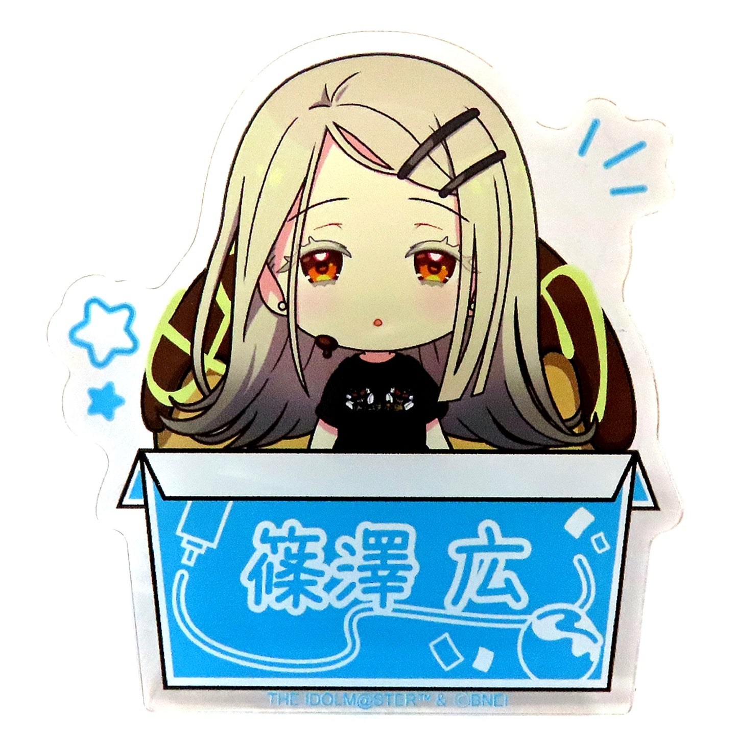 Hiro Shinosawa Name Plate Badge Gakuen Idolmaster Bakudanyakihonpo Ikebukuro Store Limited Pop Up [USED]