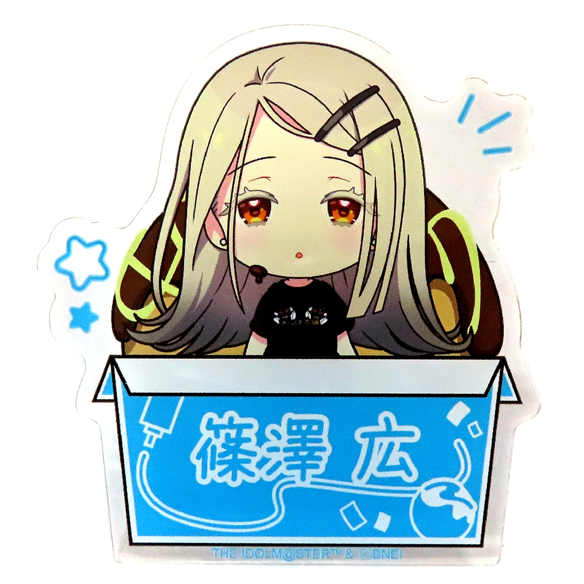 Hiro Shinosawa Name Plate Badge Gakuen Idolmaster Bakudanyakihonpo Ikebukuro Store Limited Pop Up [USED]
