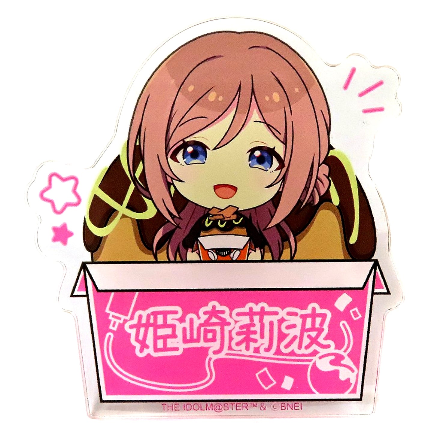 Rinami Himesaki Name Plate Badge Gakuen Idolmaster x Bakudanyakihonpo Ikebukuro Store Ltd POP UP [USED]