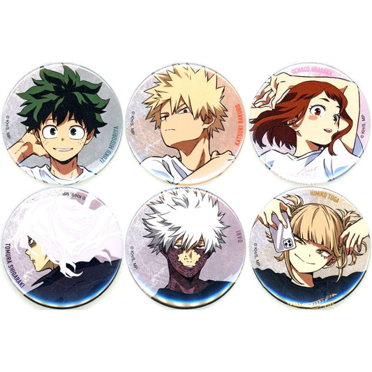 Set of 6 My Hero Academia SPECIAL POPUP MY HERO ACADEMIA T shirts T shirts at baseyard tokyo Trading Button [USED]