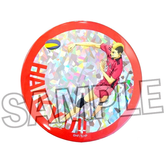 Taketora Yamamoto Dumpster Battle Ver. Haikyu!! Gira Gira Button Large [USED]