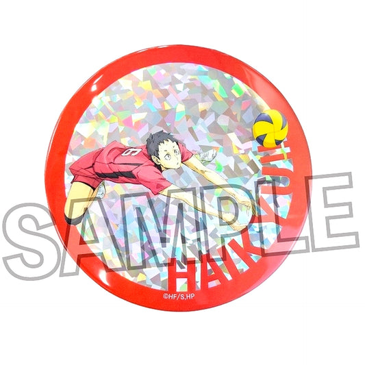 Shohei Fukunaga Dumpster Battle Ver. Haikyu!! Gira Gira Button Large [USED]