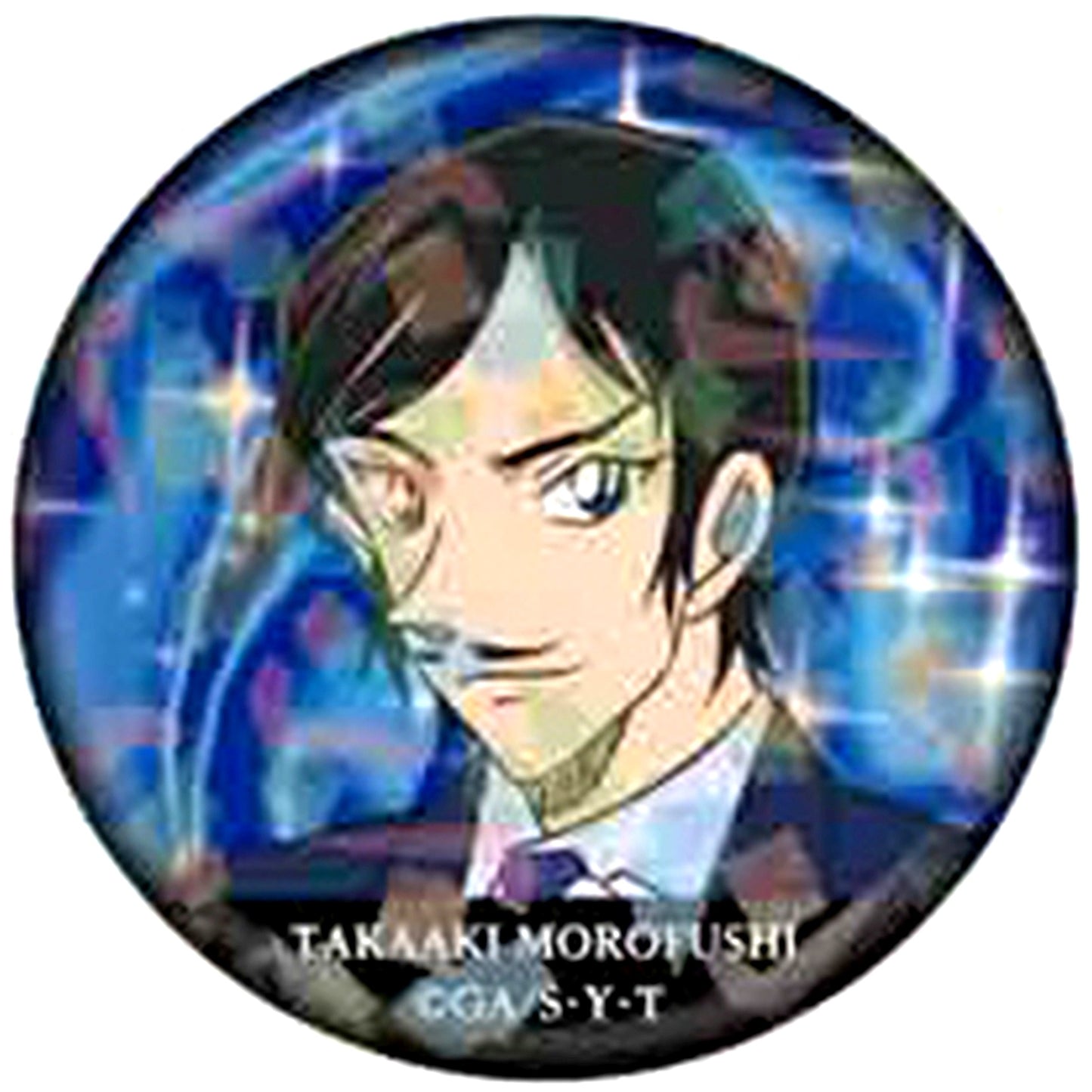 Takaaki Morofushi Detective Conan Trading Hologram Button Vol.4 [USED]