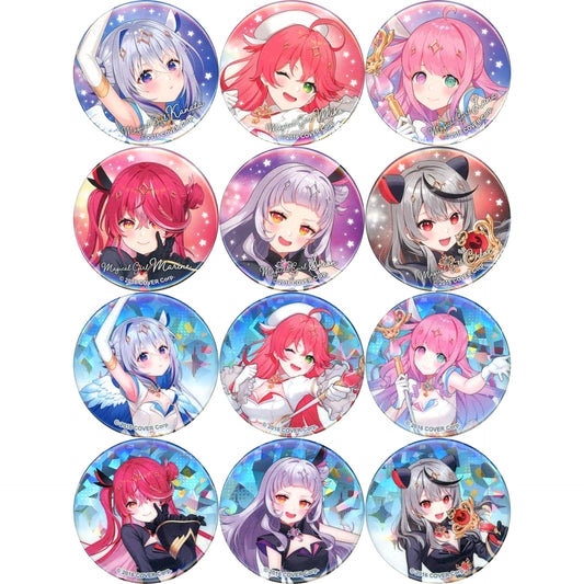 Virtual YouTuber hololive Magical Girl HoloWitch! Exhibition in Marui hololive Trading Button Magical Girl HoloWitch! Ver. Set of 12 [USED]