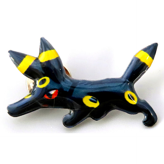 Umbreon Intimidation Pokemon Pins Morihito Katsura Pokemon x Kogei Exhibition Beauty and Craftsmanship Discovery [USED]