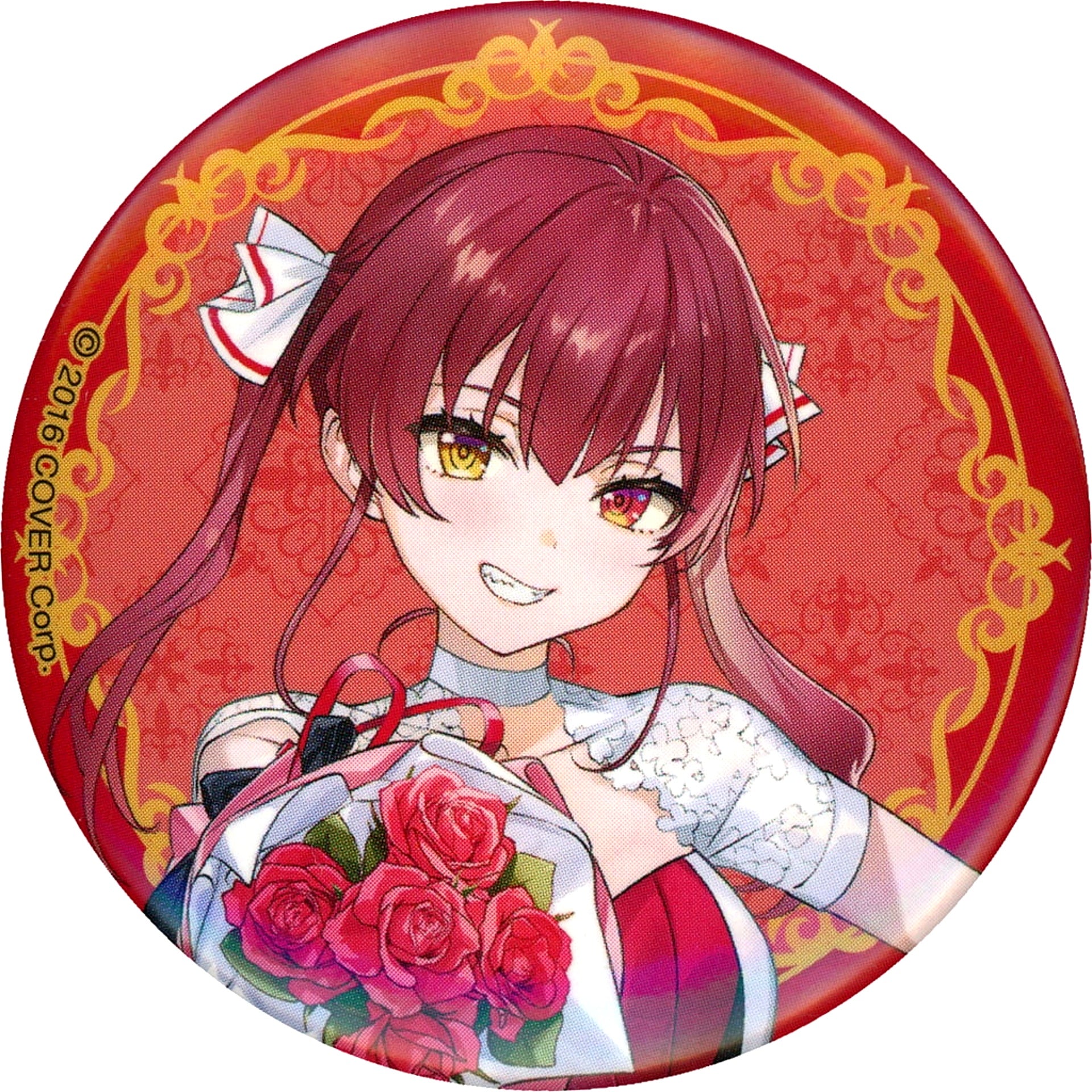 Houshou Marine Virtual YouTuber hololive Character Button Collection B [USED]