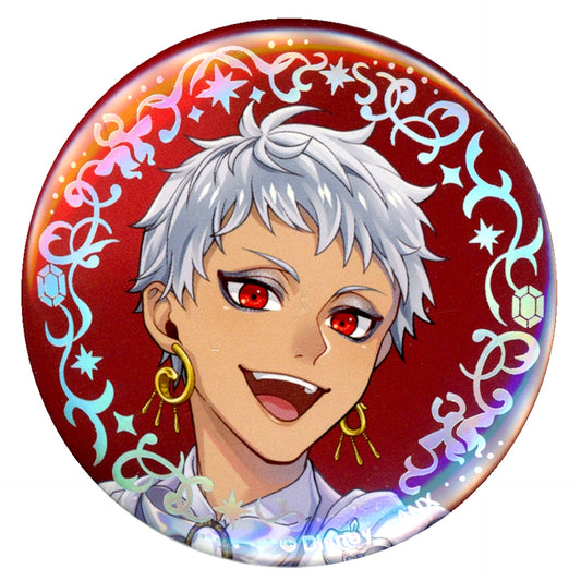 Kalim Al-Asim Disney Twisted Wonderland Aurora Foil Button Collection Platinum Jacket Ver. [USED]