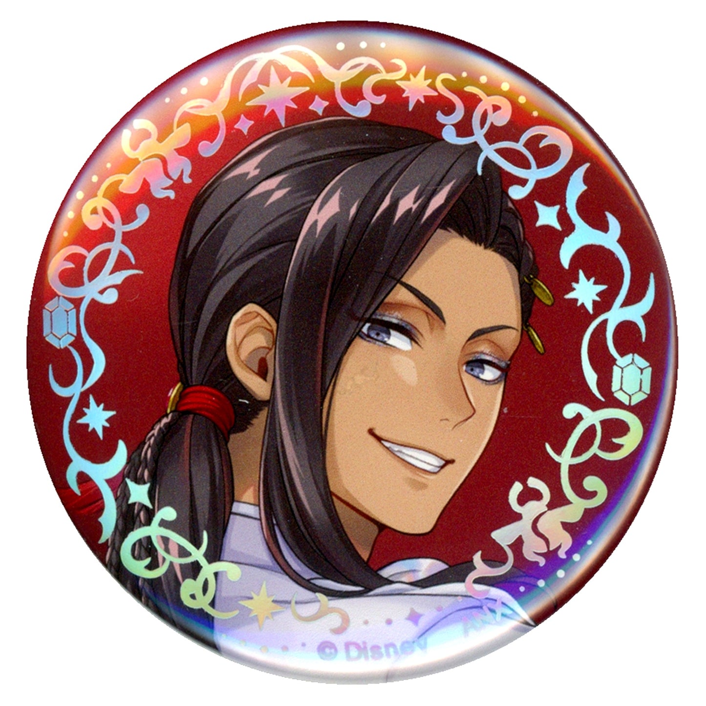 Jamil Viper Disney Twisted Wonderland Aurora Foil Button Collection Platinum Jacket Ver. [USED]