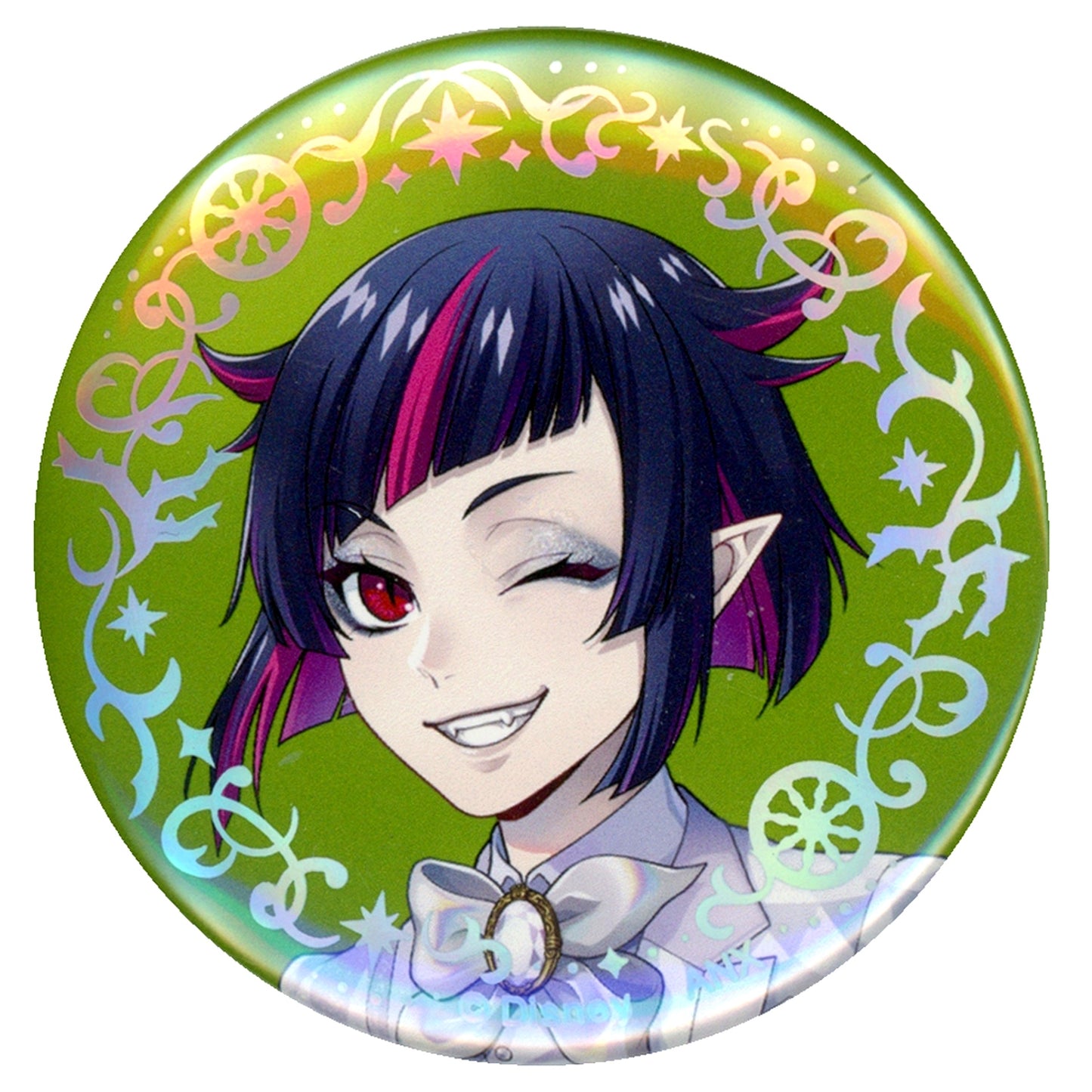 Lilia Vanrouge Disney Twisted-Wonderland Aurora Foil Button Collection Platinum Jacket Ver. [USED]
