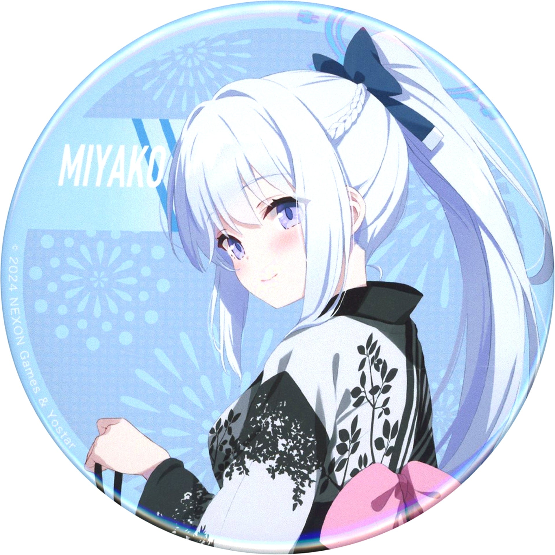 Miyako Tsukiyuki Blue Archive x AnimaxCafe+ Trading Button [USED]
