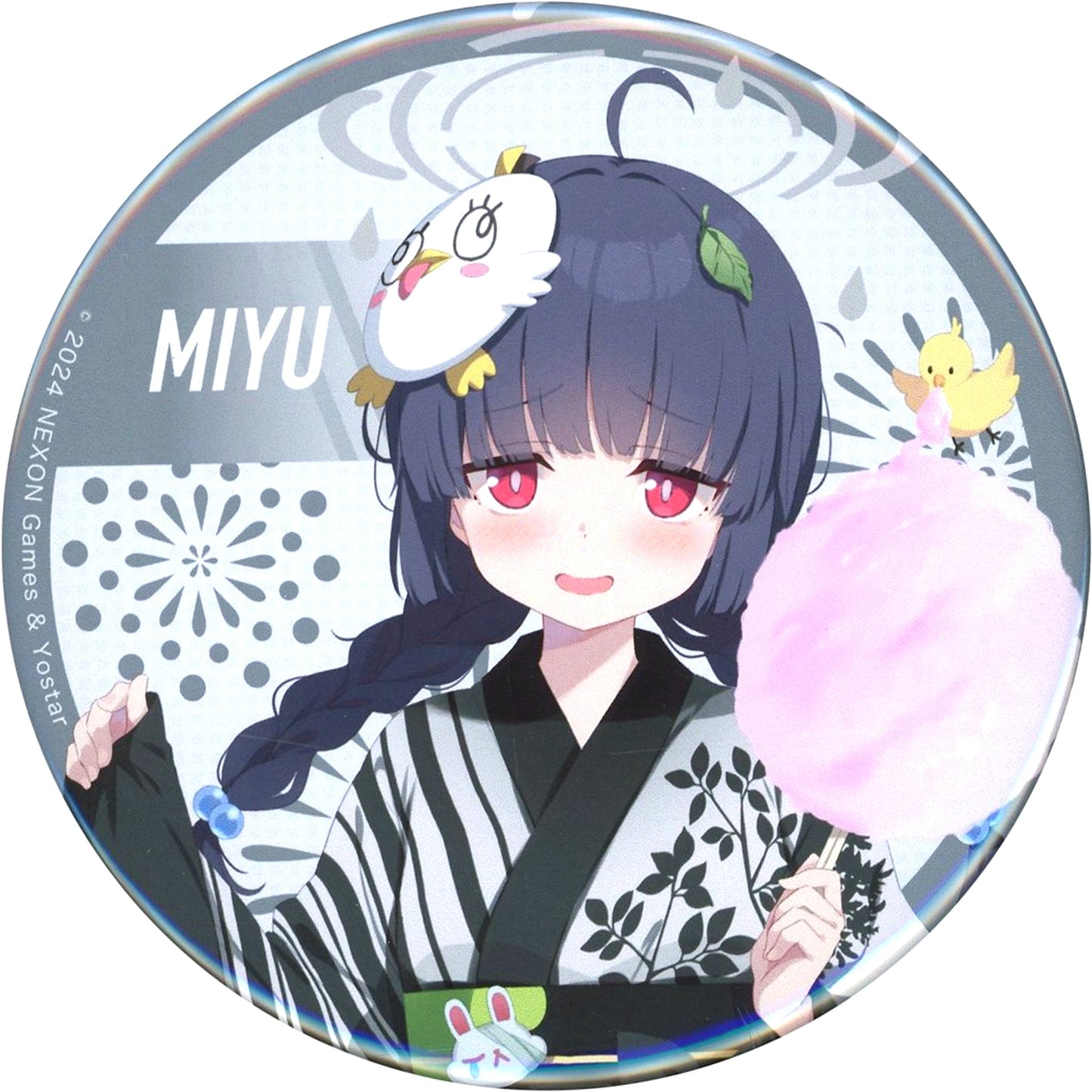 Miyu Kasumizawa Blue Archive x AnimaxCafe+ Trading Button [USED]