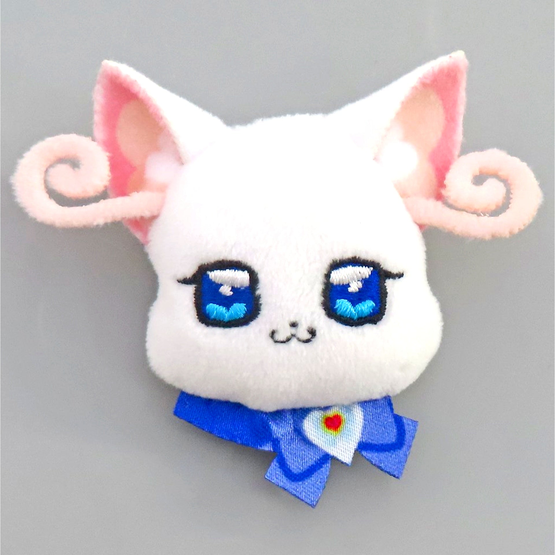 Yuki Nekoyashiki Plush Badge Movie Wonderful Precure! The Movie! Dokidoki Game no Sekai de Daibouken! Theater Goods [USED]