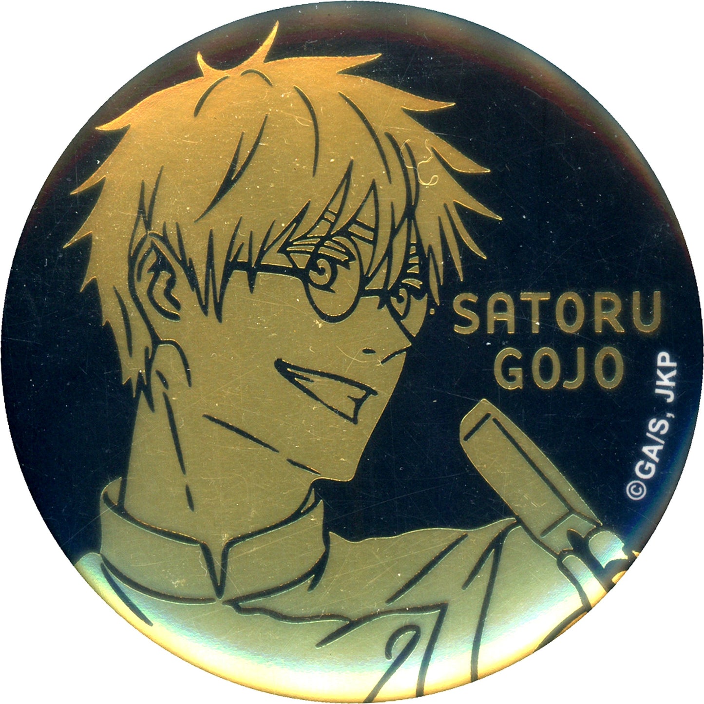 Satoru Gojo Jujutsu Kaisen Foil Stamped Trading Button Vol.1 Hidden Inventory Premature Death PLAZA in Ikebukuro Loft [USED]