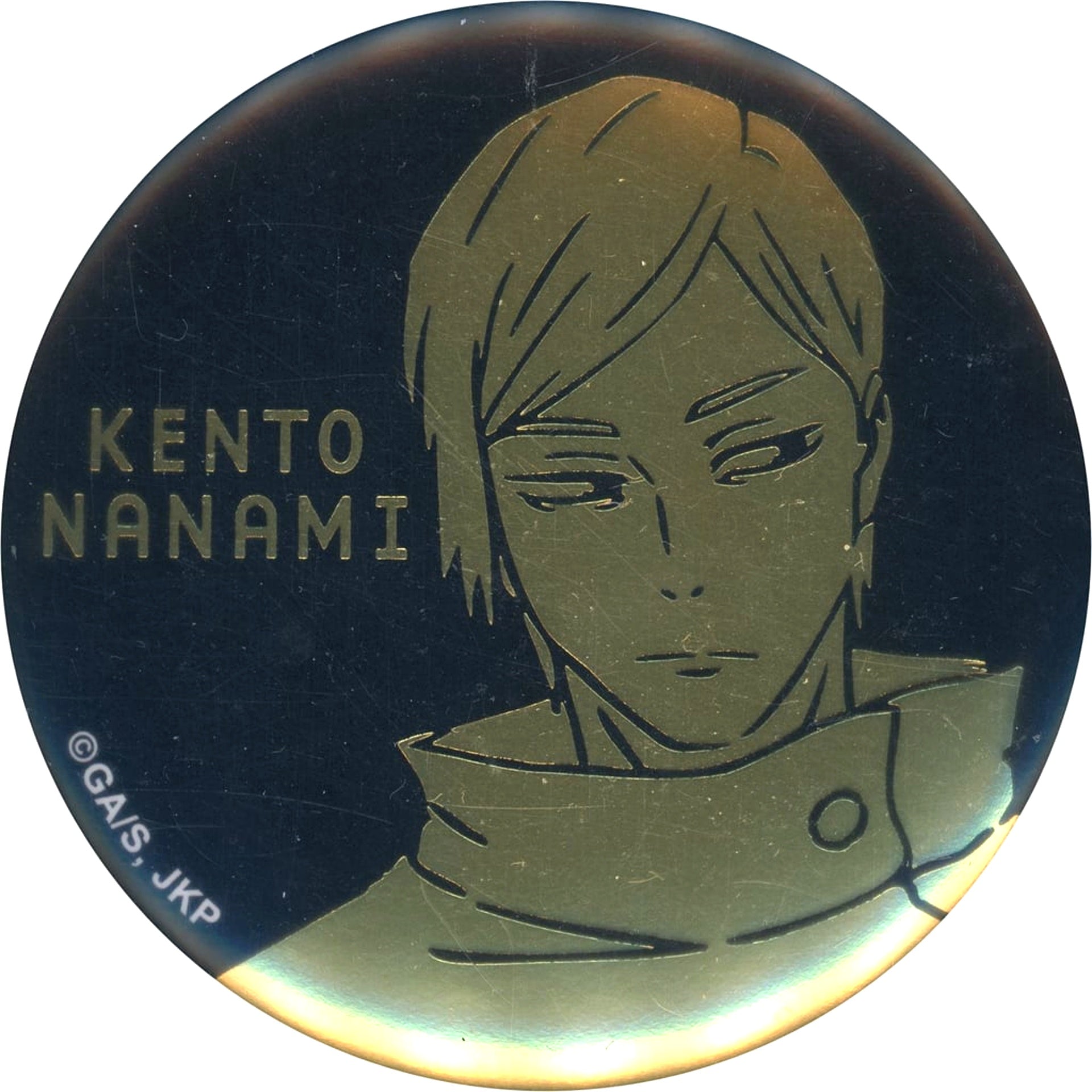 Kento Nanami Jujutsu Kaisen Plaza in Ikebukuro Loft Foil Stamped Trading Button Vol. 1 Hidden Inventory Premature Death [USED]