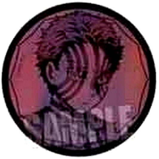 Akaza Demon Slayer Kimetsu no Yaiba Trading Hologram Button [USED]