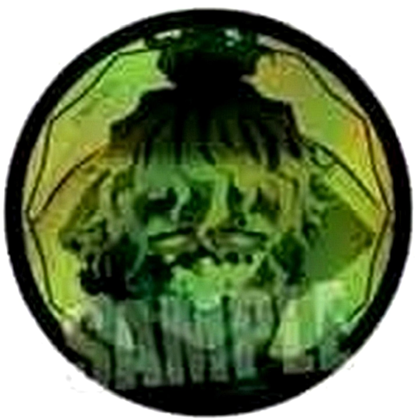 Gyutaro Demon Slayer Kimetsu no Yaiba Trading Hologram Button [USED]