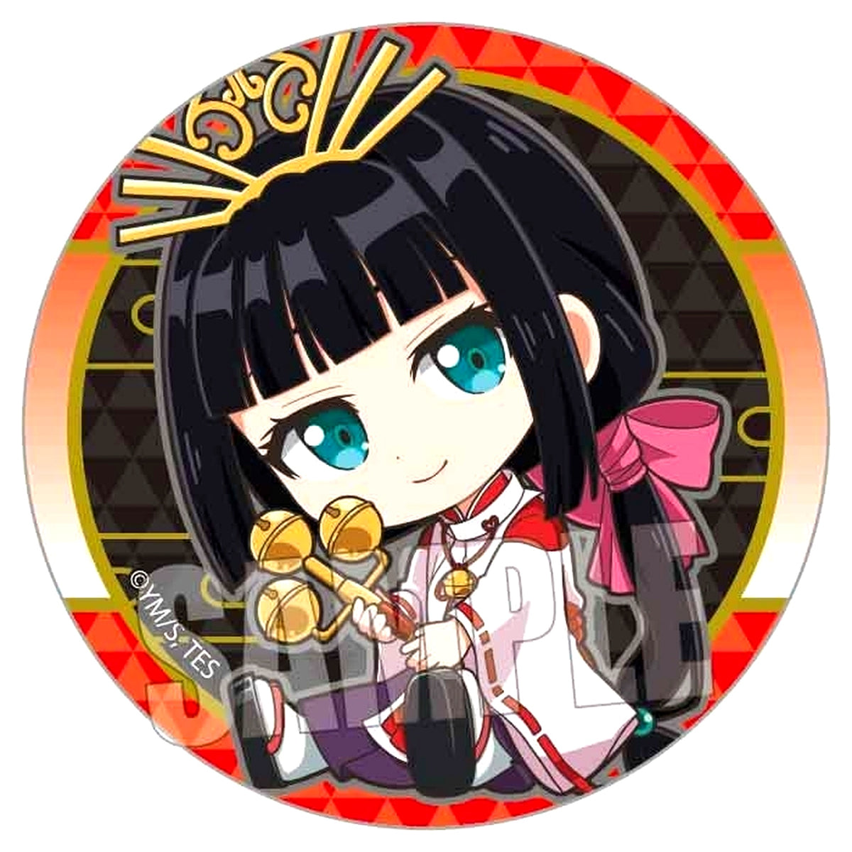 Shizuku The Elusive Samurai Trading Button Gyugyutto [USED]