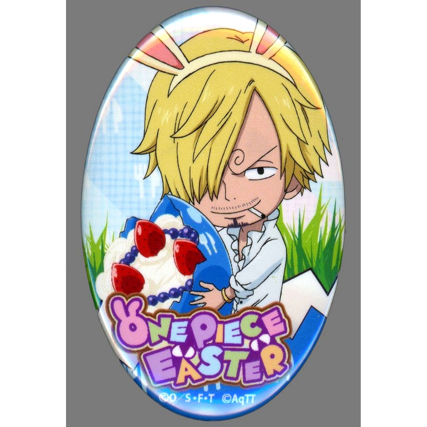 Sanji One Piece EASTER 2018 Button Tokyo One Piece Tower Ltd [USED]