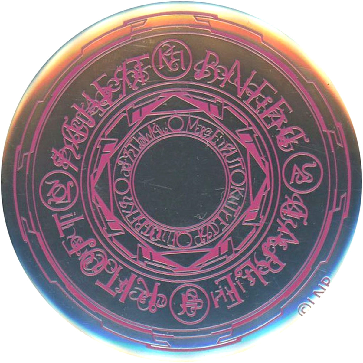 Nanoha Takamachi Magical Girl Lyrical Nanoha Trading Metal Button [USED]