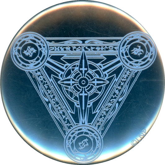 Hayate Yagami Magical Girl Lyrical Nanoha Trading Metal Button [USED]
