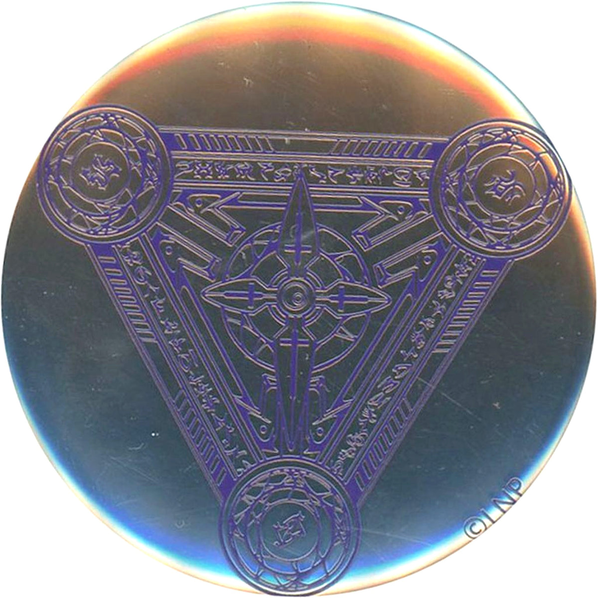 Lord Dearch Magical Girl Lyrical Nanoha Trading Metal Button [USED]