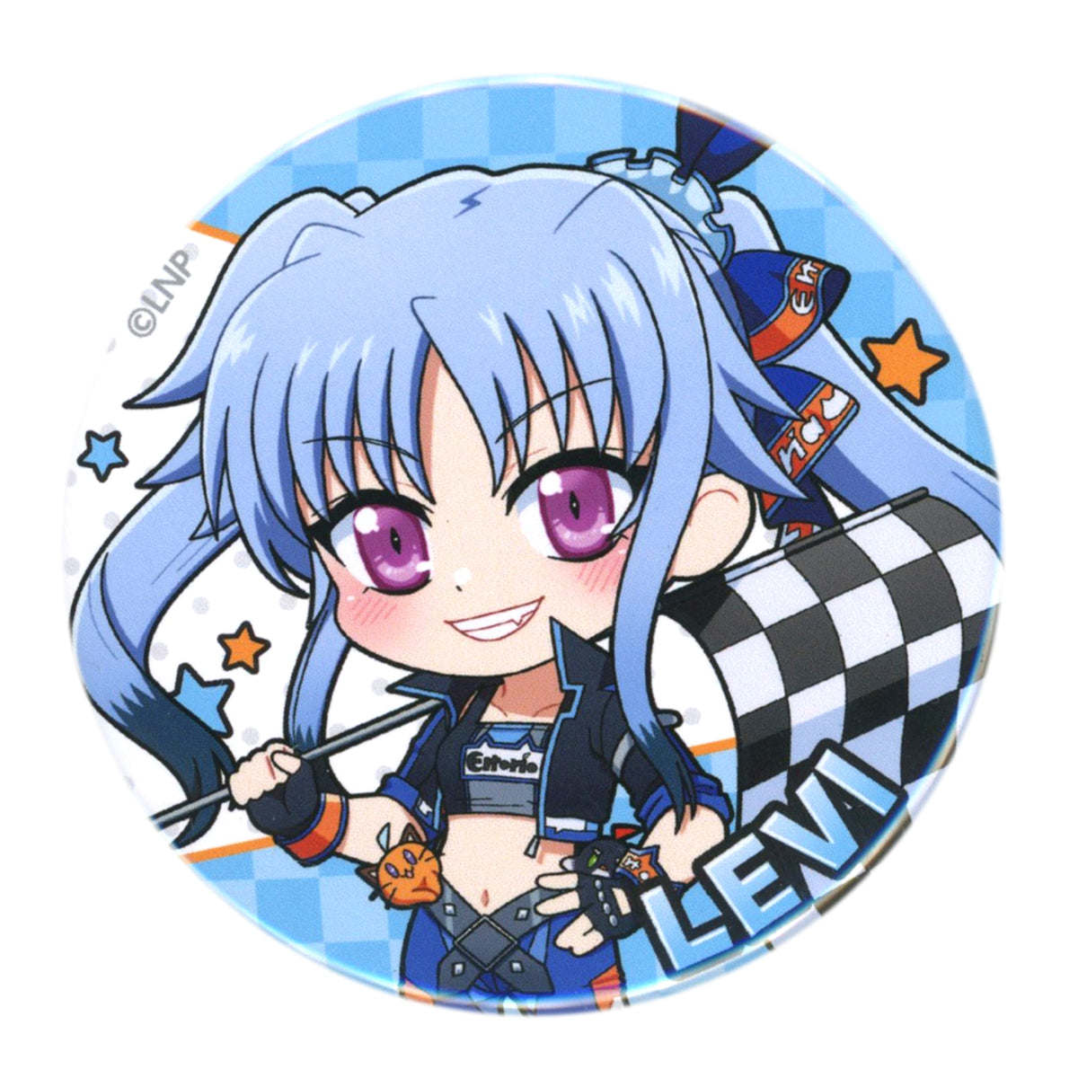 Levi The Slasher SD Magical Girl Lyrical Nanoha Speed Kuji Button Prize POP UP STORE in LOFT [USED]