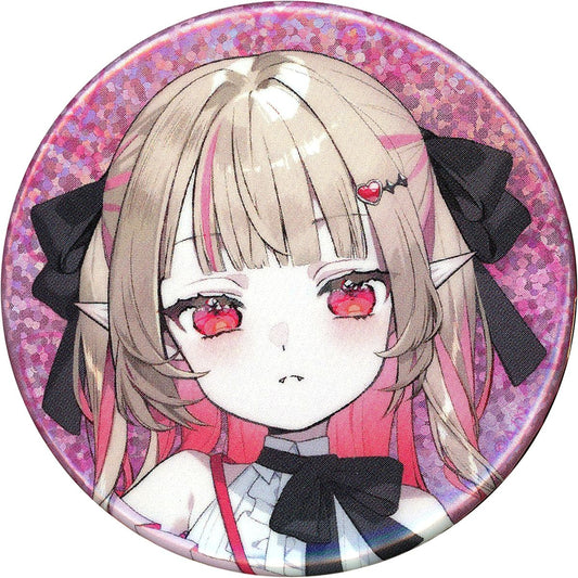 Makaino Ririmu Virtual YouTuber Nijisanji FANCY TOXIC Hologram Button [USED]