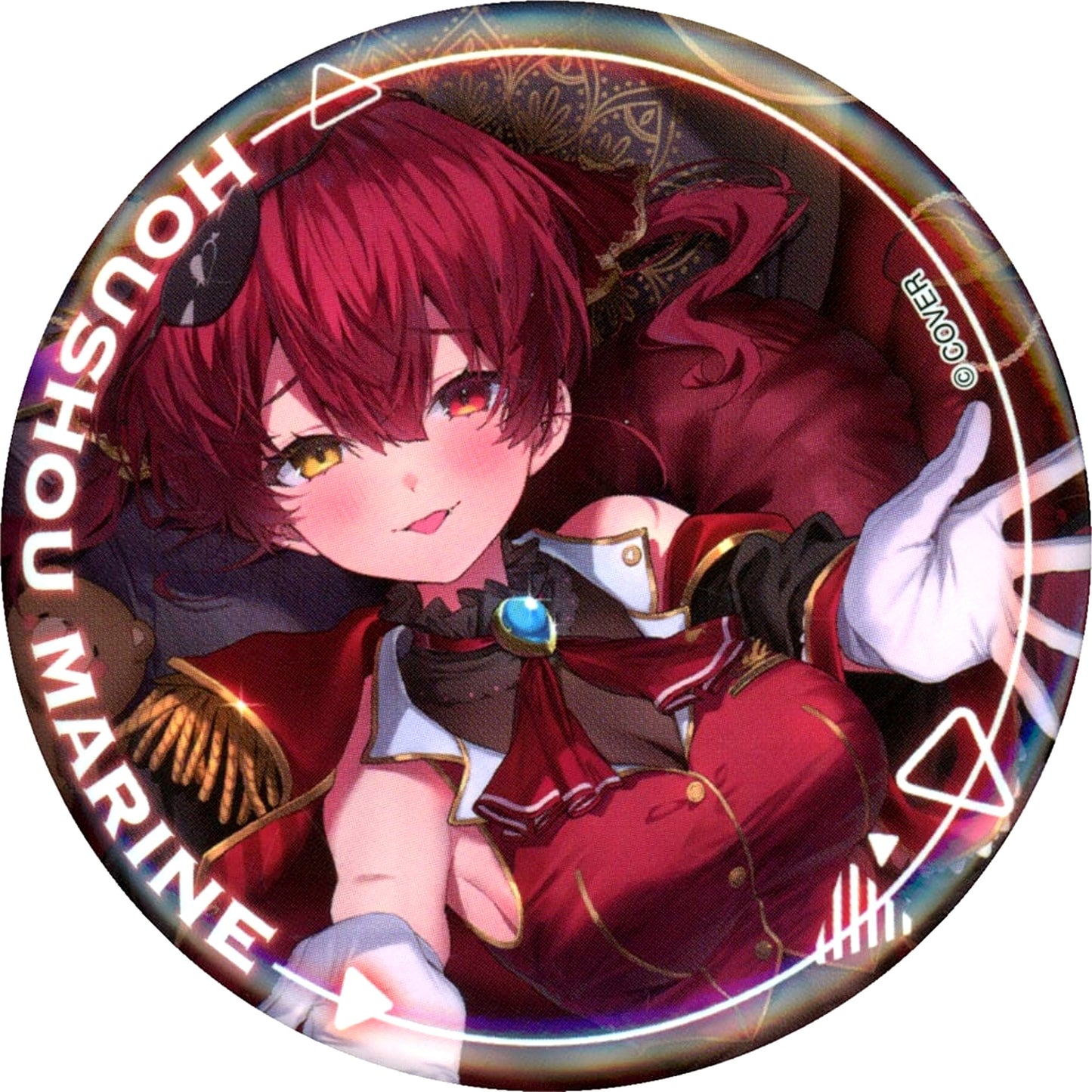 Virtual YouTuber hololive Houshou Marine Art Selection Wide Shot Only Button [USED]
