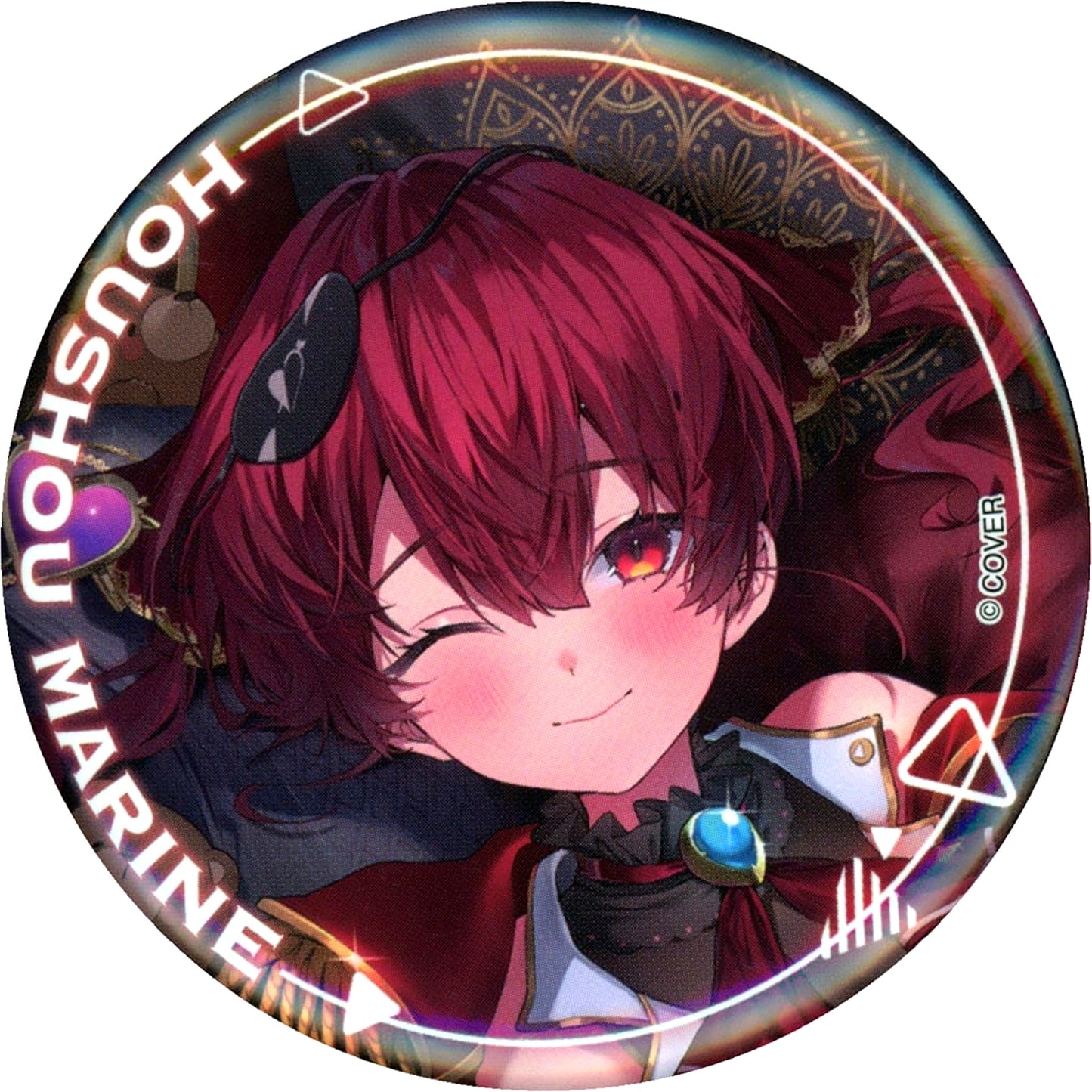 Virtual YouTuber hololive Houshou Marine Art Selection Close-Up Only Button [USED]