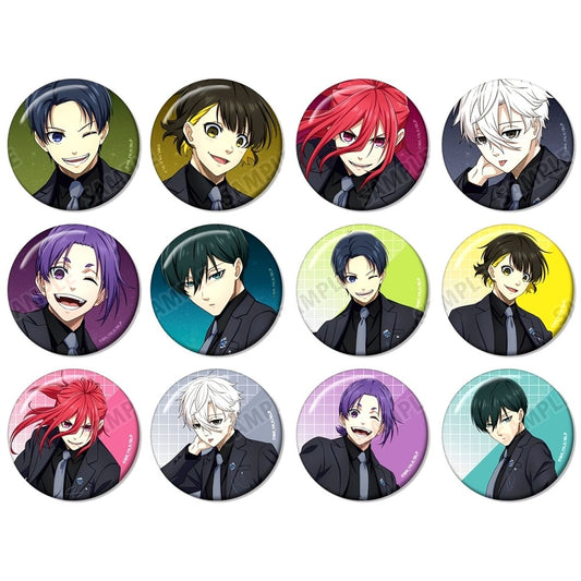 Set of 12 Blue Lock Illustration Trading Button Suit Model Ver. [USED]