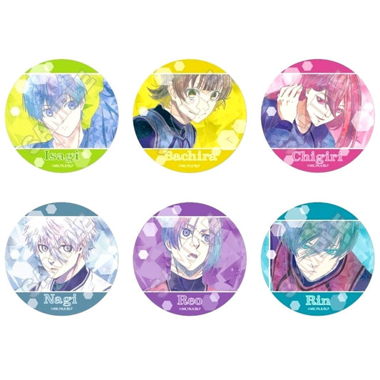 Set of 6 Blue Lock Button Jewel Flash vol.2 [USED]