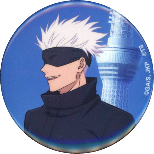 Satoru Gojo Skytree Jujutsu Kaisen Trading Button Jujutsu Kairo Tokyo Skytree [USED]
