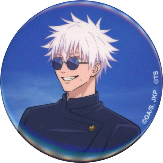 Satoru Gojo Blue Sky Jujutsu Kaisen Tokyo Skytree Jujutsu Kairo Trading Button Kaigyoku Gyokusetsu [USED]