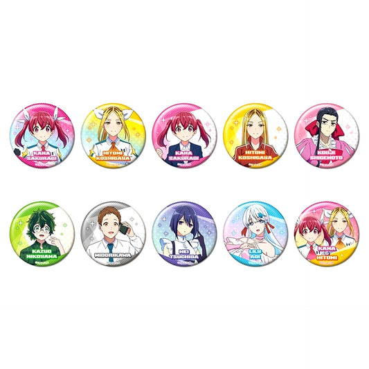 Set of 10 Magilumiere Magical Girls Inc. Button [USED]