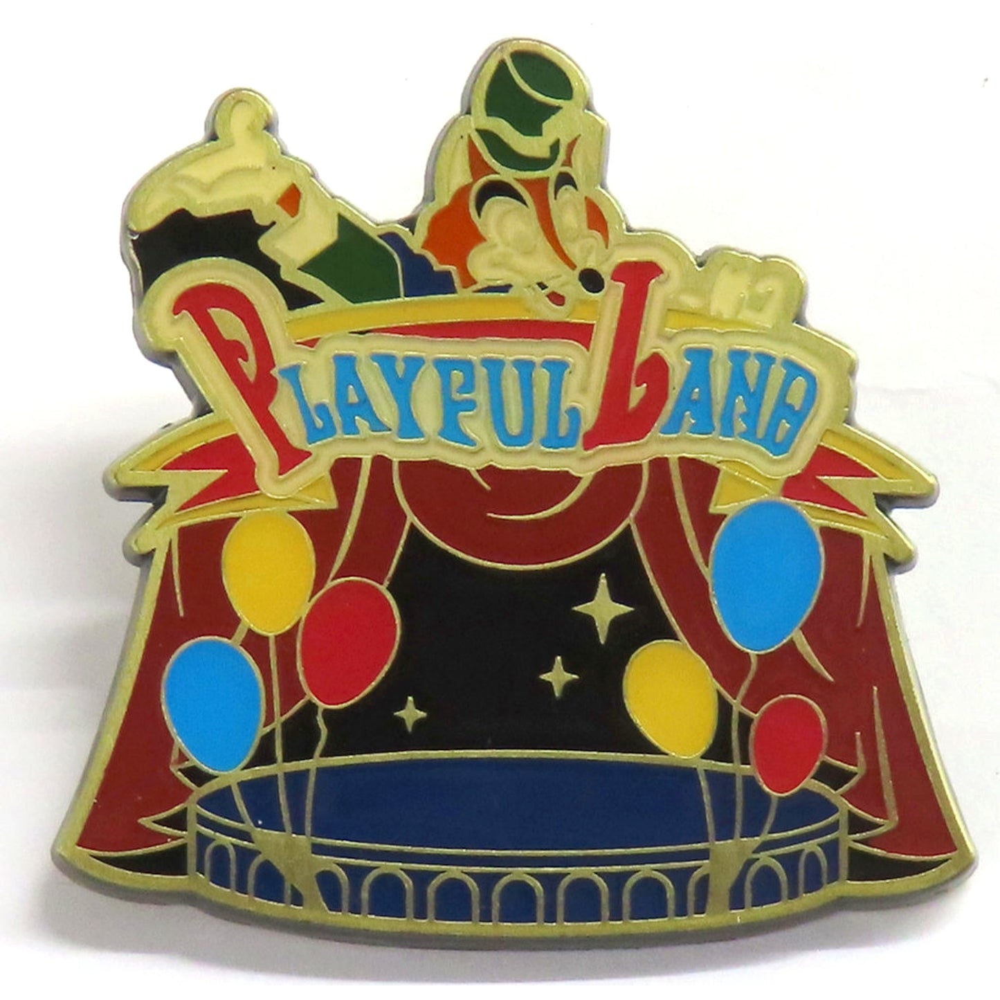 Stage in Playful Land Ver. Brooch Disney Twisted-Wonderland Premium Halloween POP UP SHOP [USED]