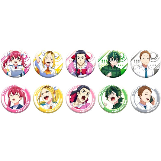 Set of 10 Magilumiere Magical Girls Inc. Chara Badge Collection [USED]