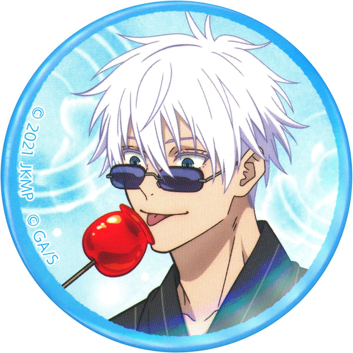 Satoru Gojo Movie Jujutsu Kaisen 0 Chara Badge Collection Yukata [USED]