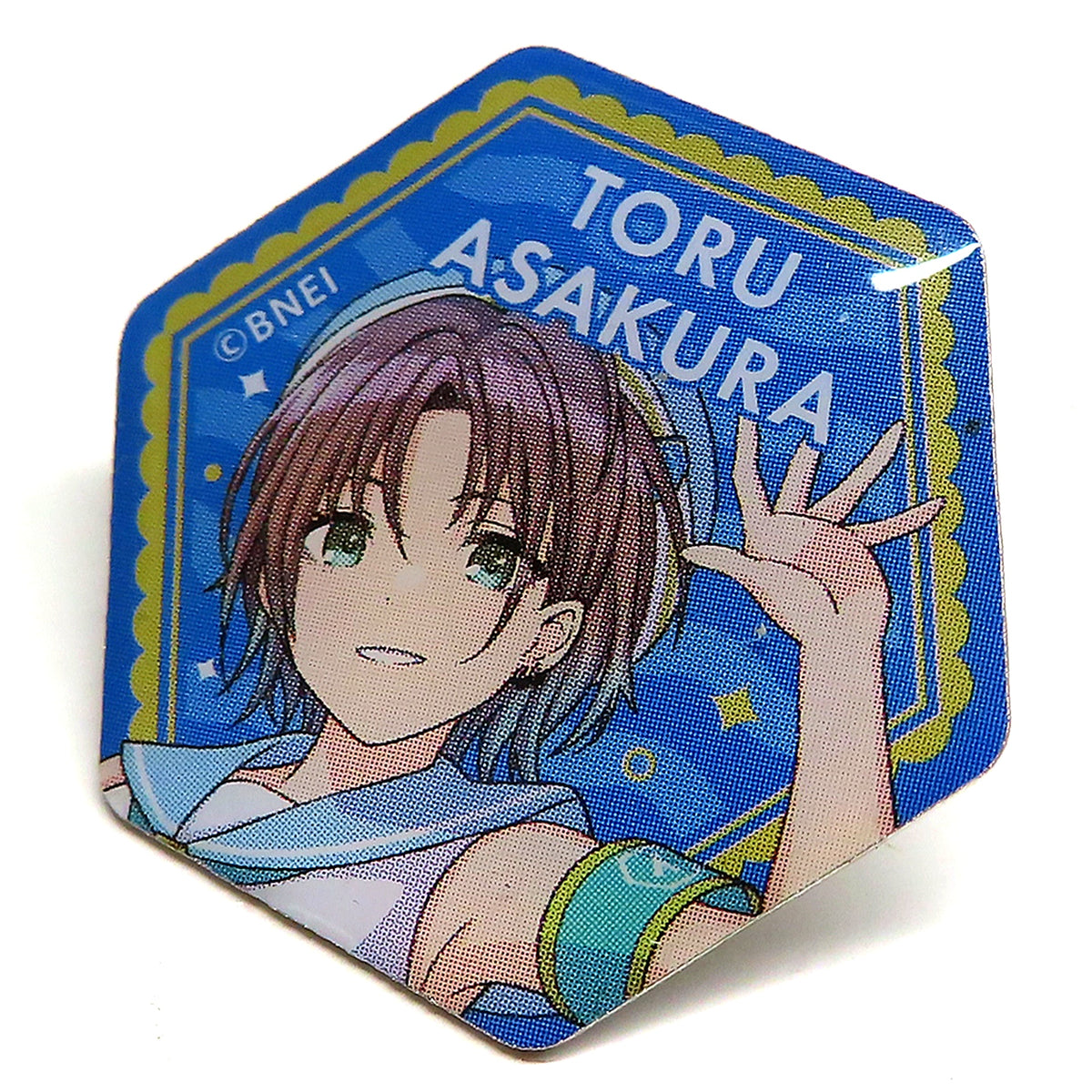 Toru Asakura Idolmaster Shiny Colors noctchill x Koikeya Potechill Set Inclusion Bonus Original Pin [USED]