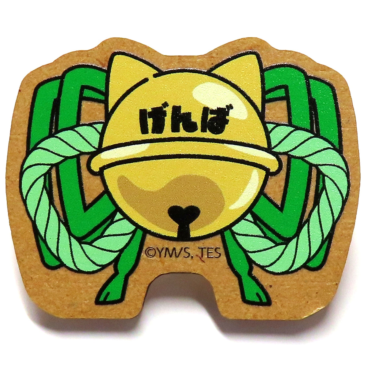 Genba Kazama Wooden Button The Elusive Samurai -Namjatown Interlude- [USED]