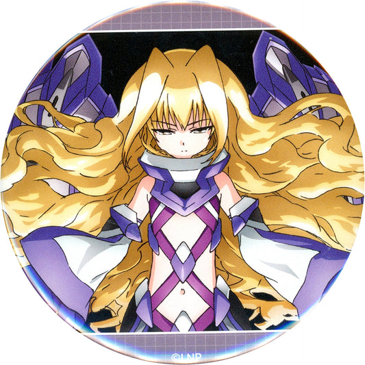 Yuri Eberwein Magical Girl Lyrical Nanoha 75mm Button Kujibikido Online Kuji D-18 Prize [USED]
