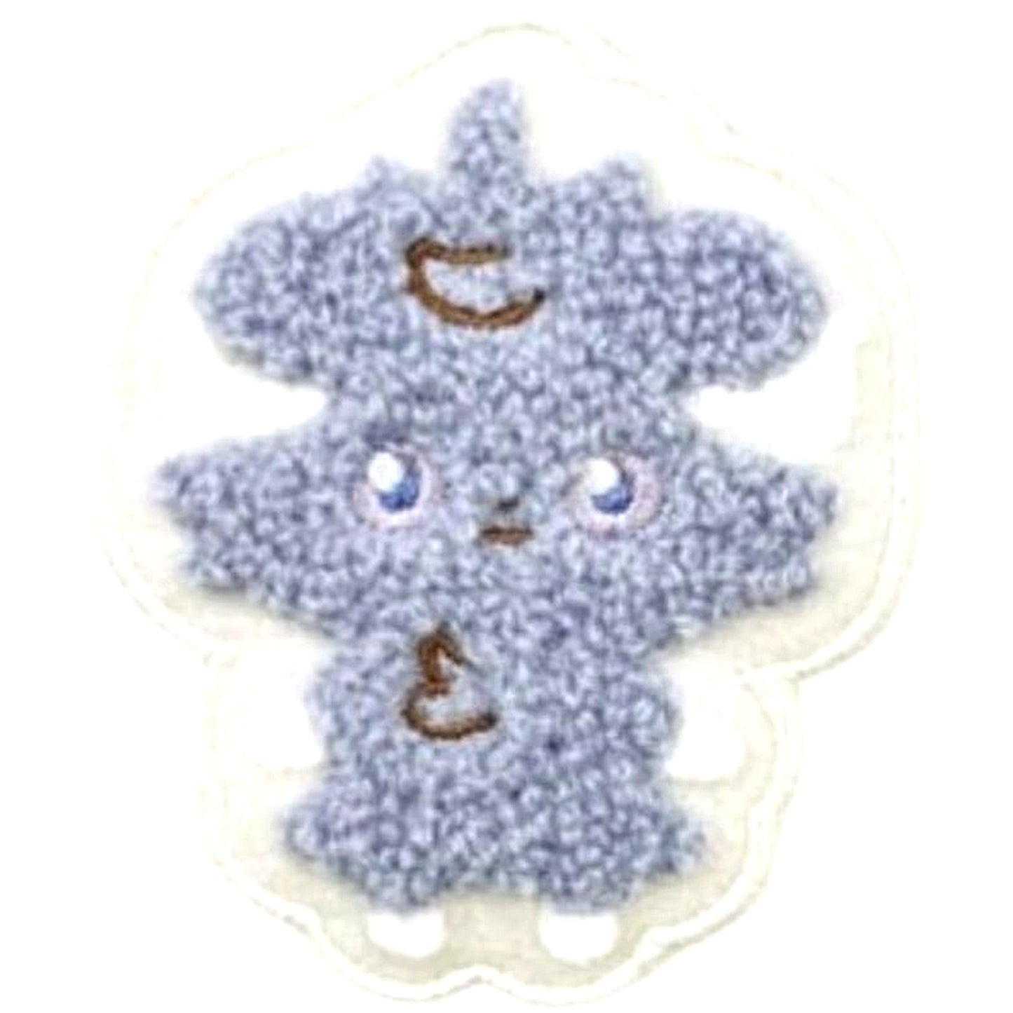 Espurr Pokemon Chenille Button Pokepeace [USED]