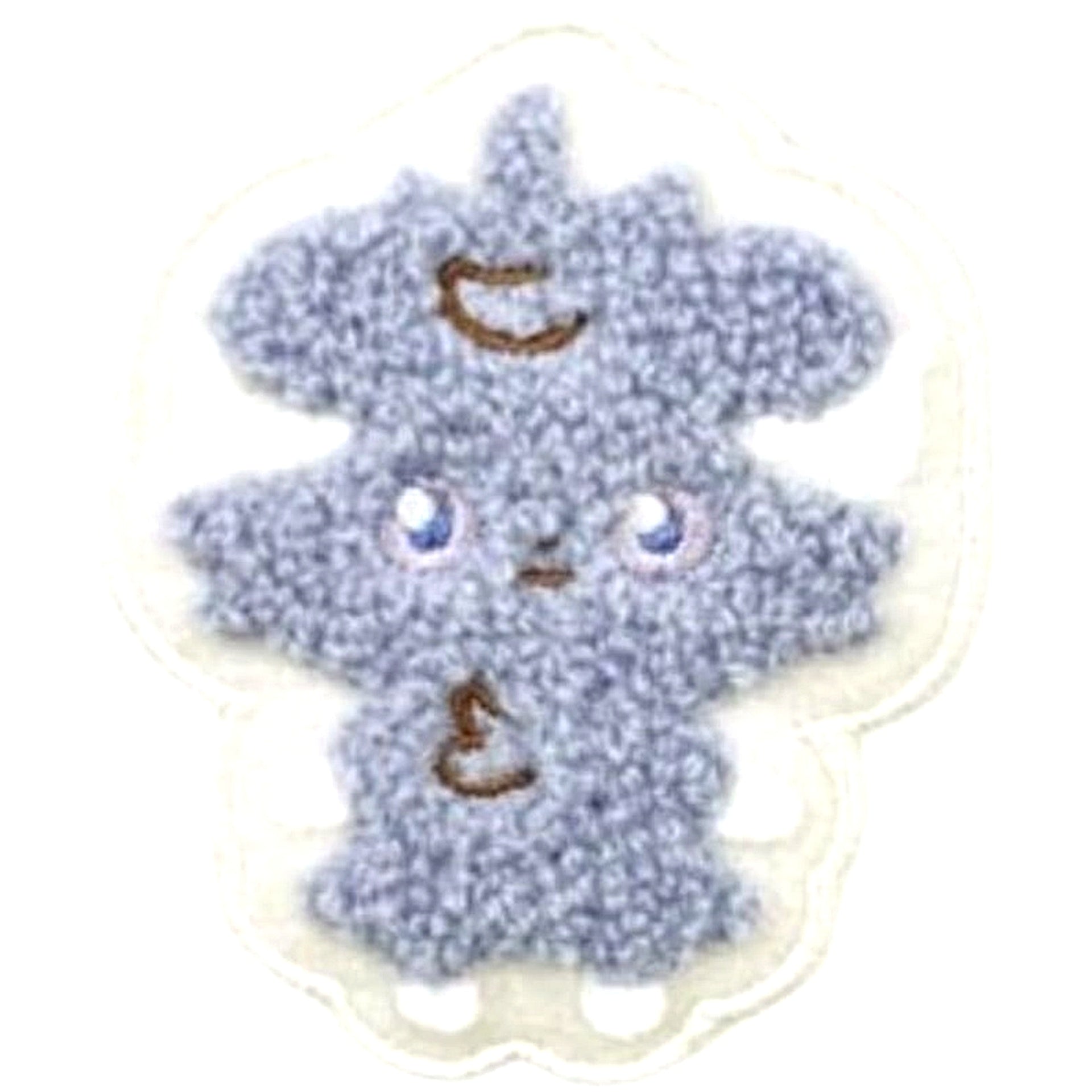 Espurr Pokemon Chenille Button Pokepeace [USED]