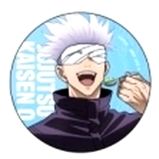 Satoru Gojo Jujutsu Kaisen 0 Trading Metallic Button Gourmet Ver. [USED]