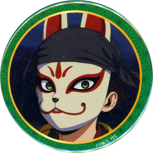 Genba Kazama The Elusive Samurai Original Random Button Special Collaboration Cafe in SHIBUYA TSUTAYA [USED]