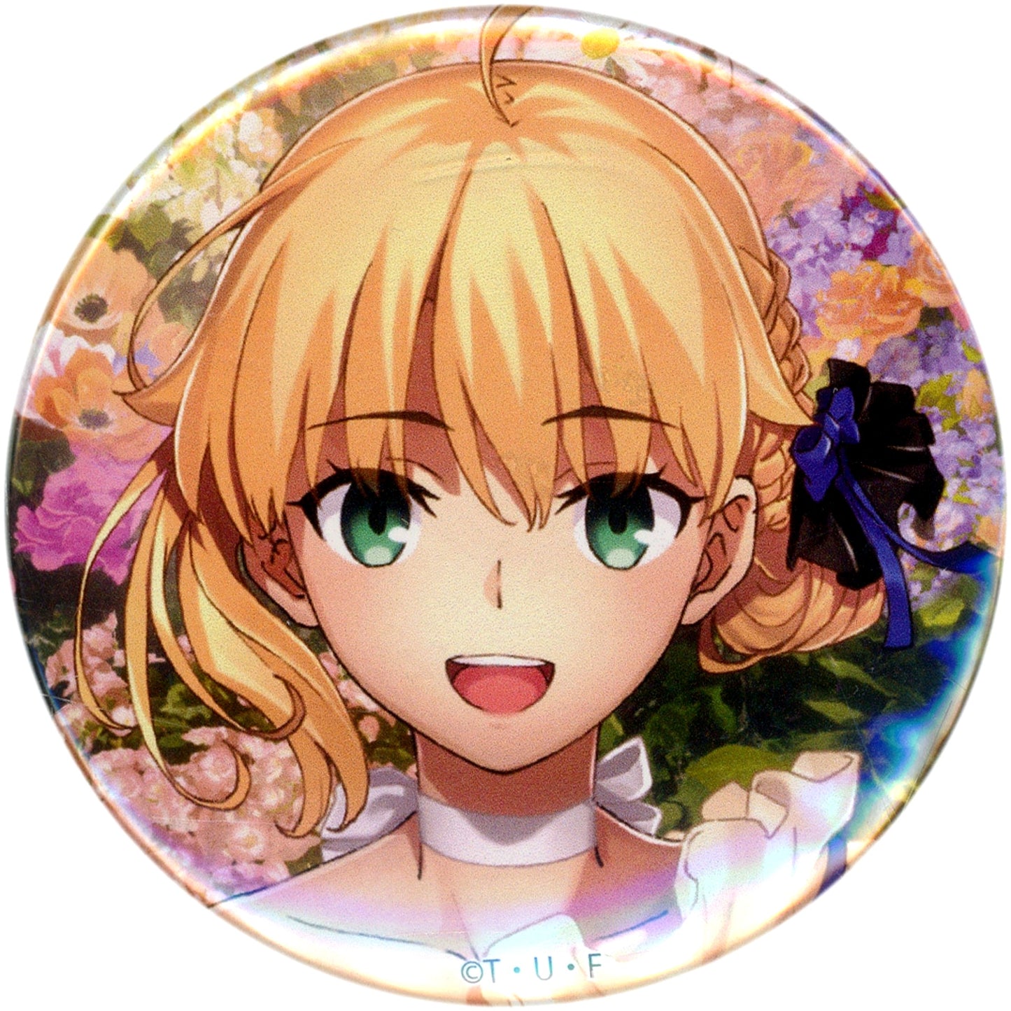 Saber Flower Stand Background Fate/stay night Random Button 20th Anniversary Concert [USED]