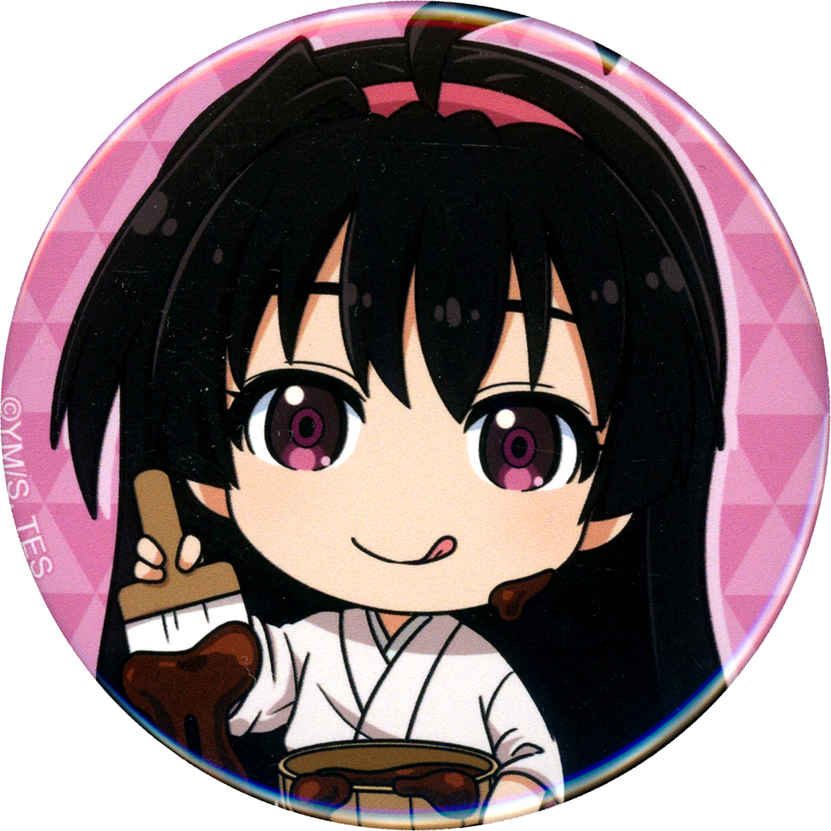 Ayako The Elusive Samurai x Bakudanyaki Honpo Trading Button [USED]
