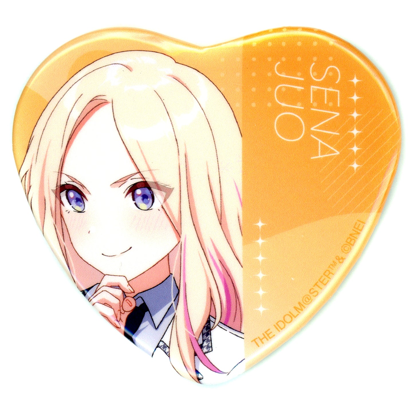 Sena Juo Gakuen Idolmaster POP UP SHOP in GiGO Trading Heart Badge [USED]